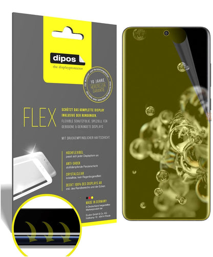 2x 3D Full Cover Schutzfolie für Samsung Galaxy S20 Ultra