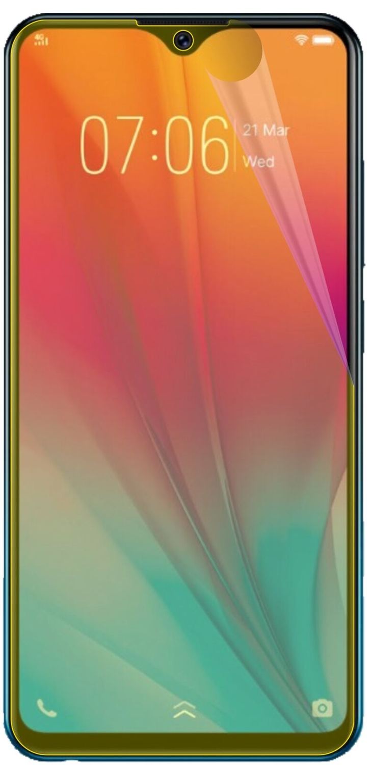 2x 3D Full Cover Schutzfolie für Vivo Y91C (2020)