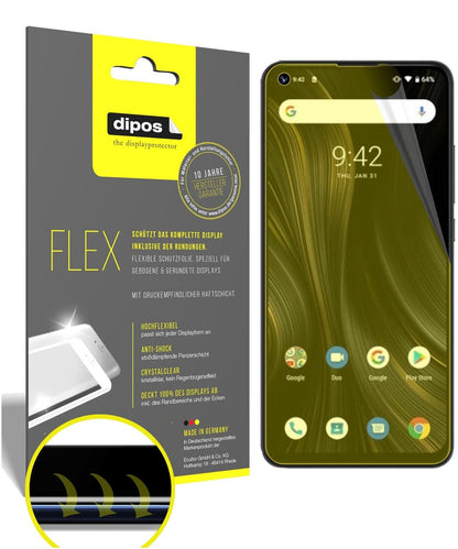 2x 3D Full Cover Schutzfolie für Umidigi Power 3