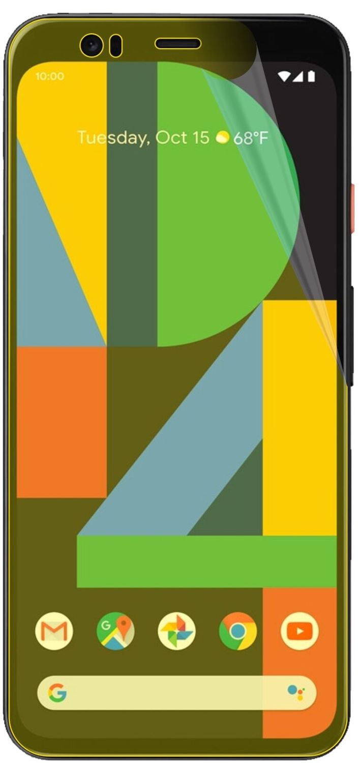 2x 3D Full Cover Schutzfolie für Google Pixel 4