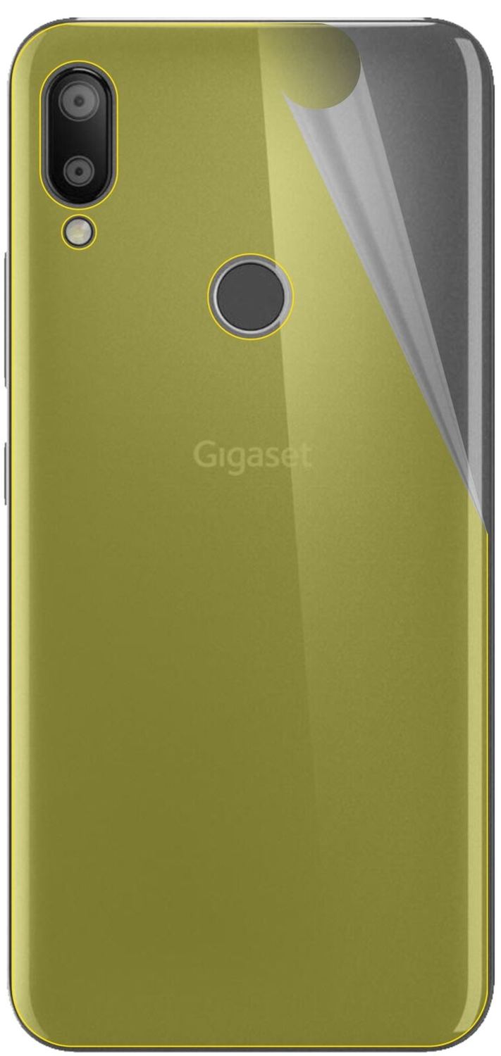 2x 3D Full Cover Schutzfolie für Gigaset GS190 Rückseite