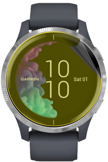2x 3D Full Cover Schutzfolie für Garmin Venu (43mm)