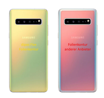 2x 3D Full Cover Schutzfolie für Samsung Galaxy S10 5G Rückseite