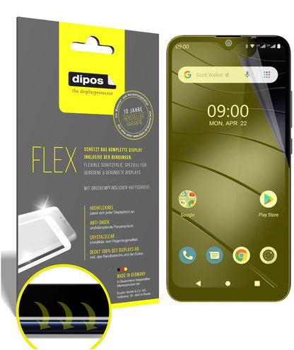 2x 3D Full Cover Schutzfolie für Gigaset GS110