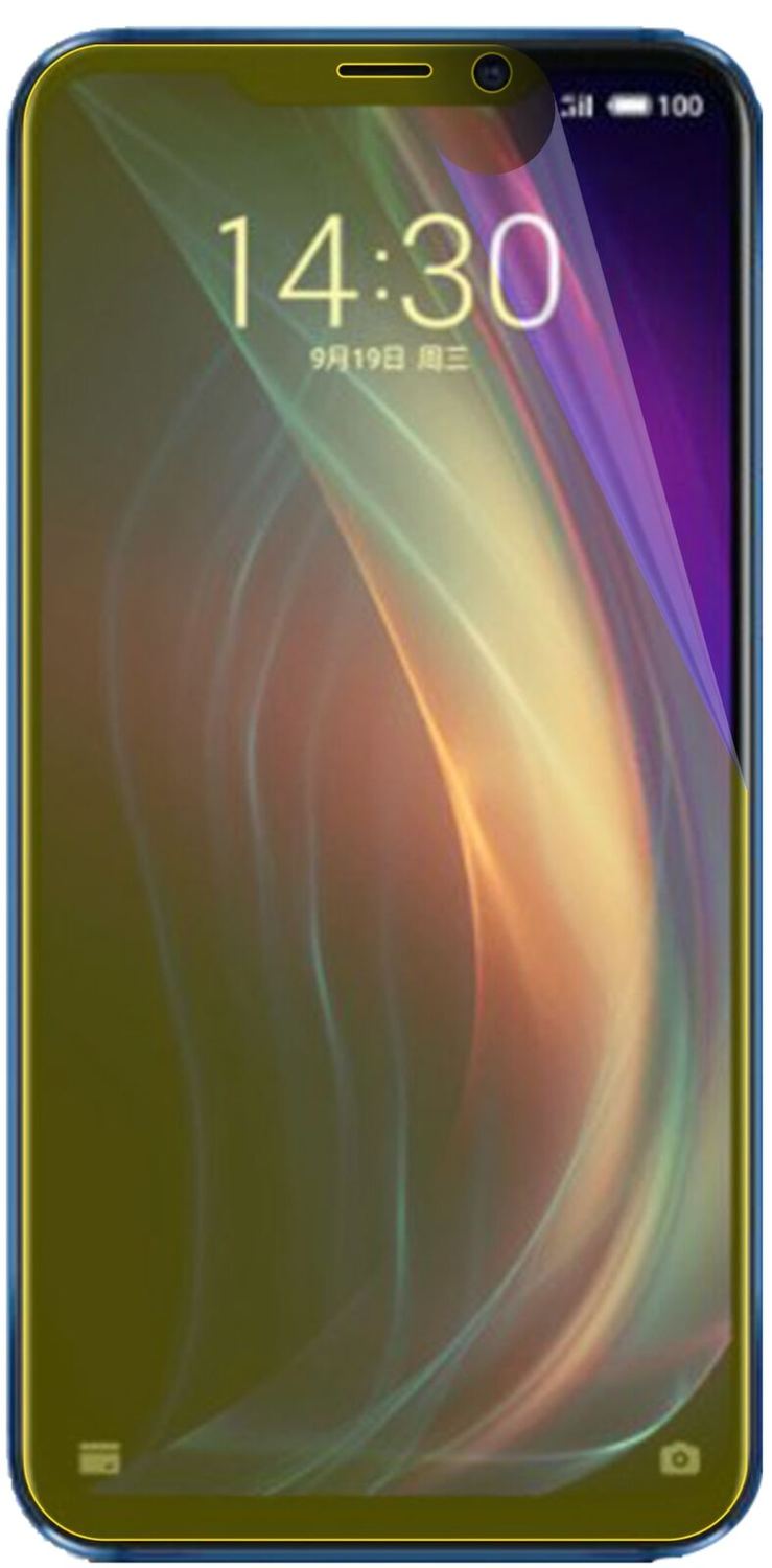 2x 3D Full Cover Schutzfolie für Meizu X8