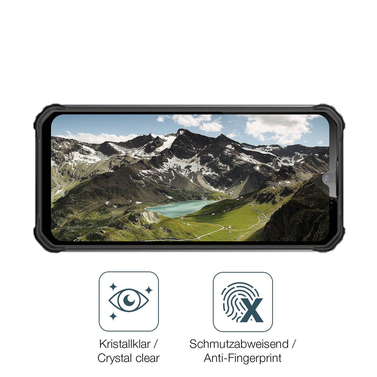 1x 9H Schutzfolie für Oukitel WP22 Panzerfolie