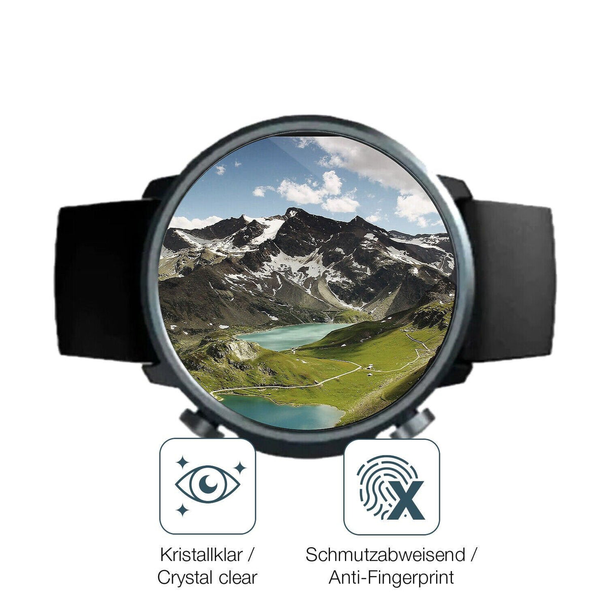 1x 9H Schutzfolie für Mibro Watch A1 Panzerfolie