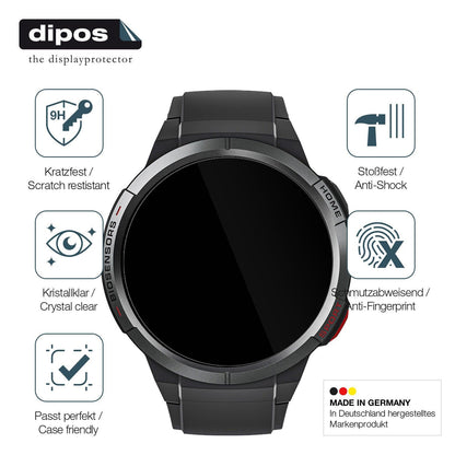 1x 9H Schutzfolie für Mibro Watch GS Panzerfolie