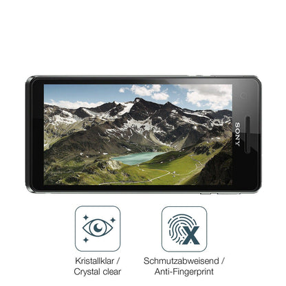 1x 9H Schutzfolie für Sony Xperia V Panzerfolie