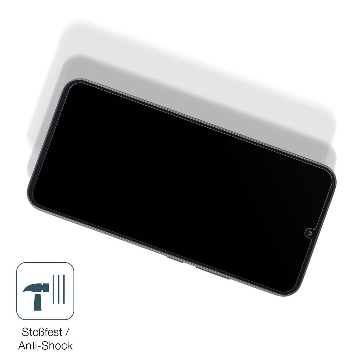 1x 9H Schutzfolie matt für Samsung Galaxy A34 5G Panzerfolie