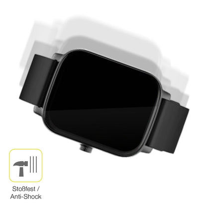 1x 3D Full Cover Schutzfolie für Noise ColorFit Icon Buzz