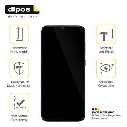 1x 3D Full Cover Schutzfolie für Walton Primo GH10i