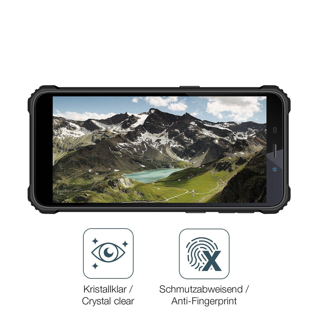 1x 9H Schutzfolie für Oukitel WP20 Panzerfolie