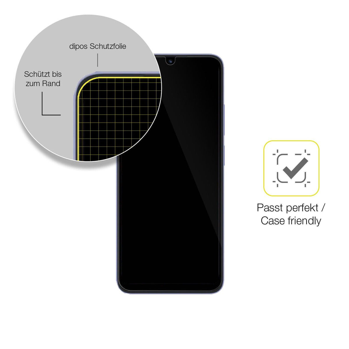 1x 3D Full Cover Schutzfolie für Xiaomi Redmi 12C