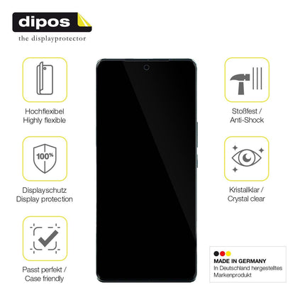 1x 3D Full Cover Schutzfolie für VIVO S16 Pro