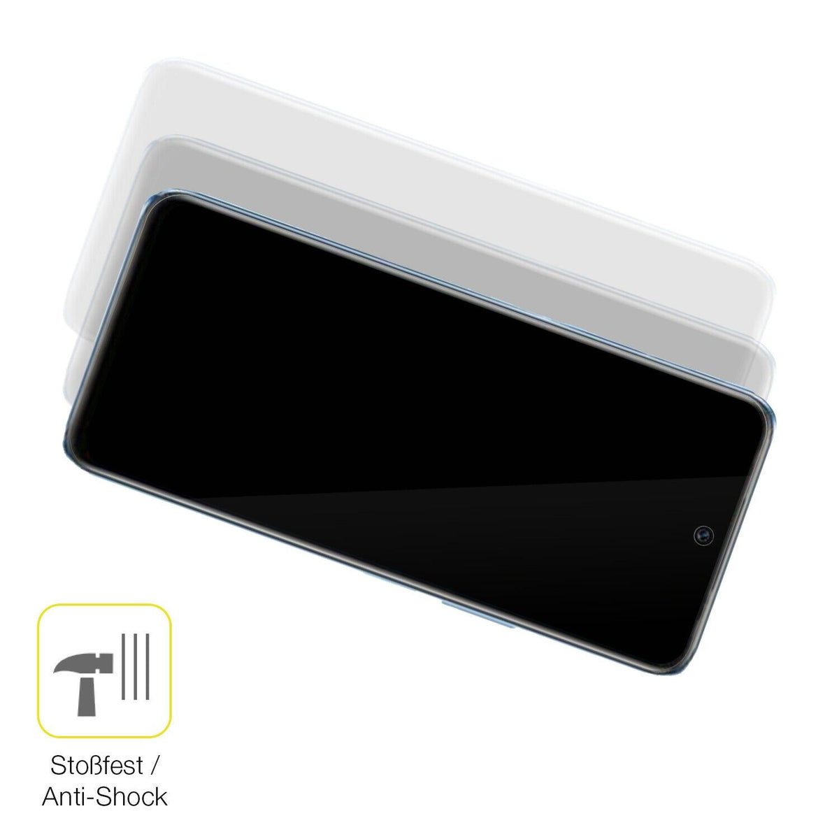 1x 3D Full Cover Schutzfolie für Infinix Hot 20S