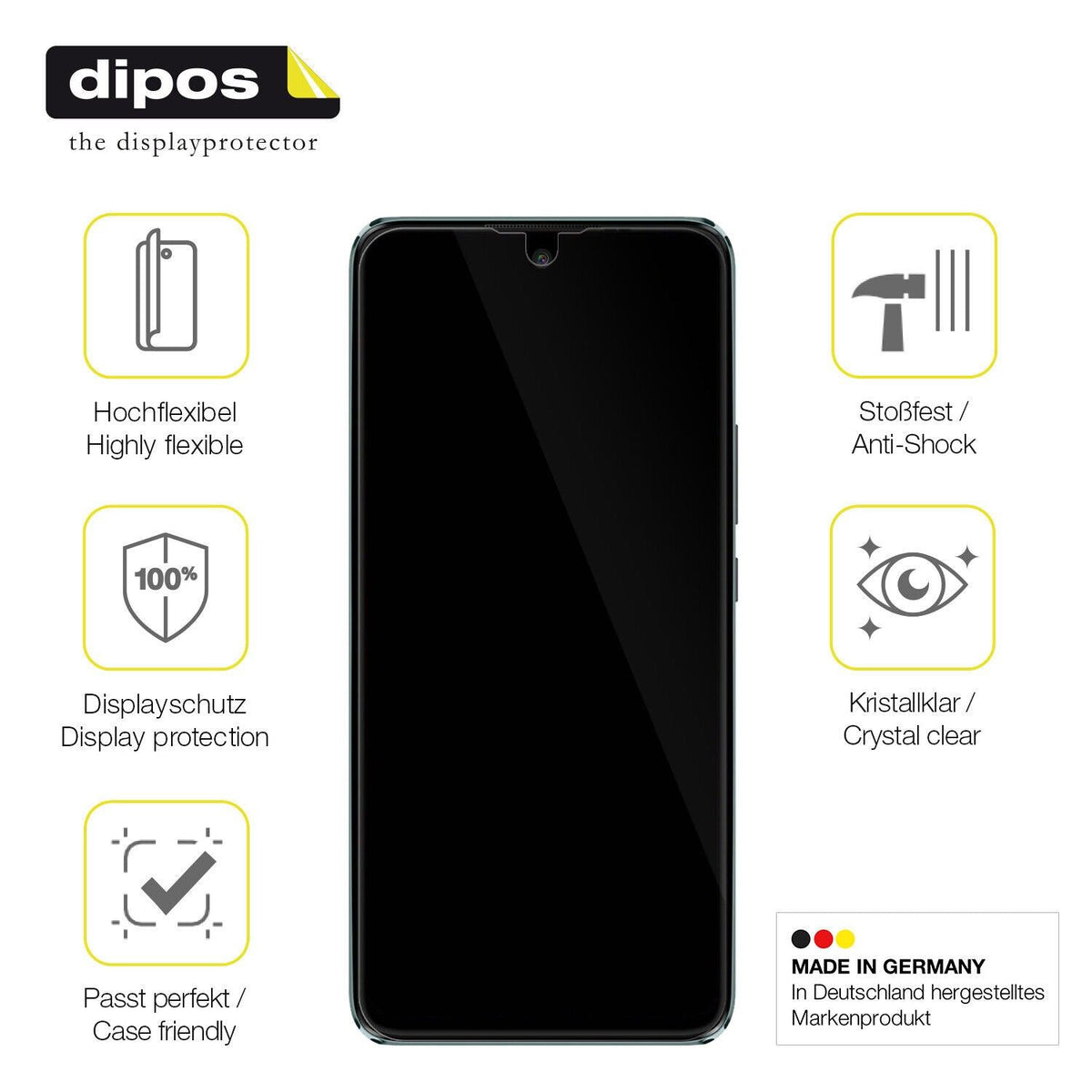 1x 3D Full Cover Schutzfolie für Symphony Z12