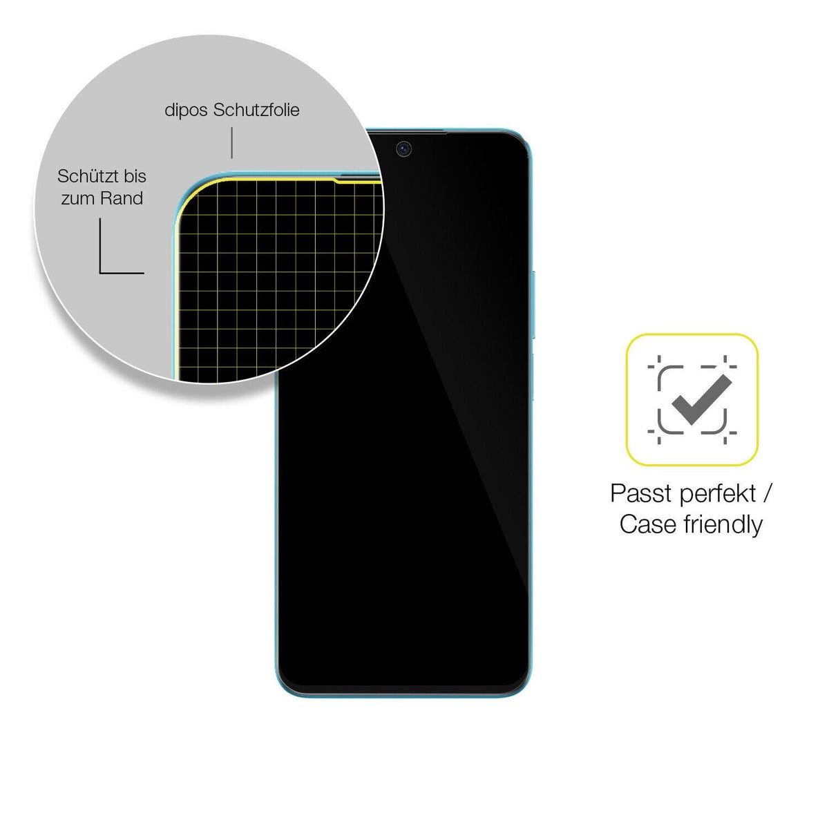 1x 3D Full Cover Schutzfolie für HONOR X8a