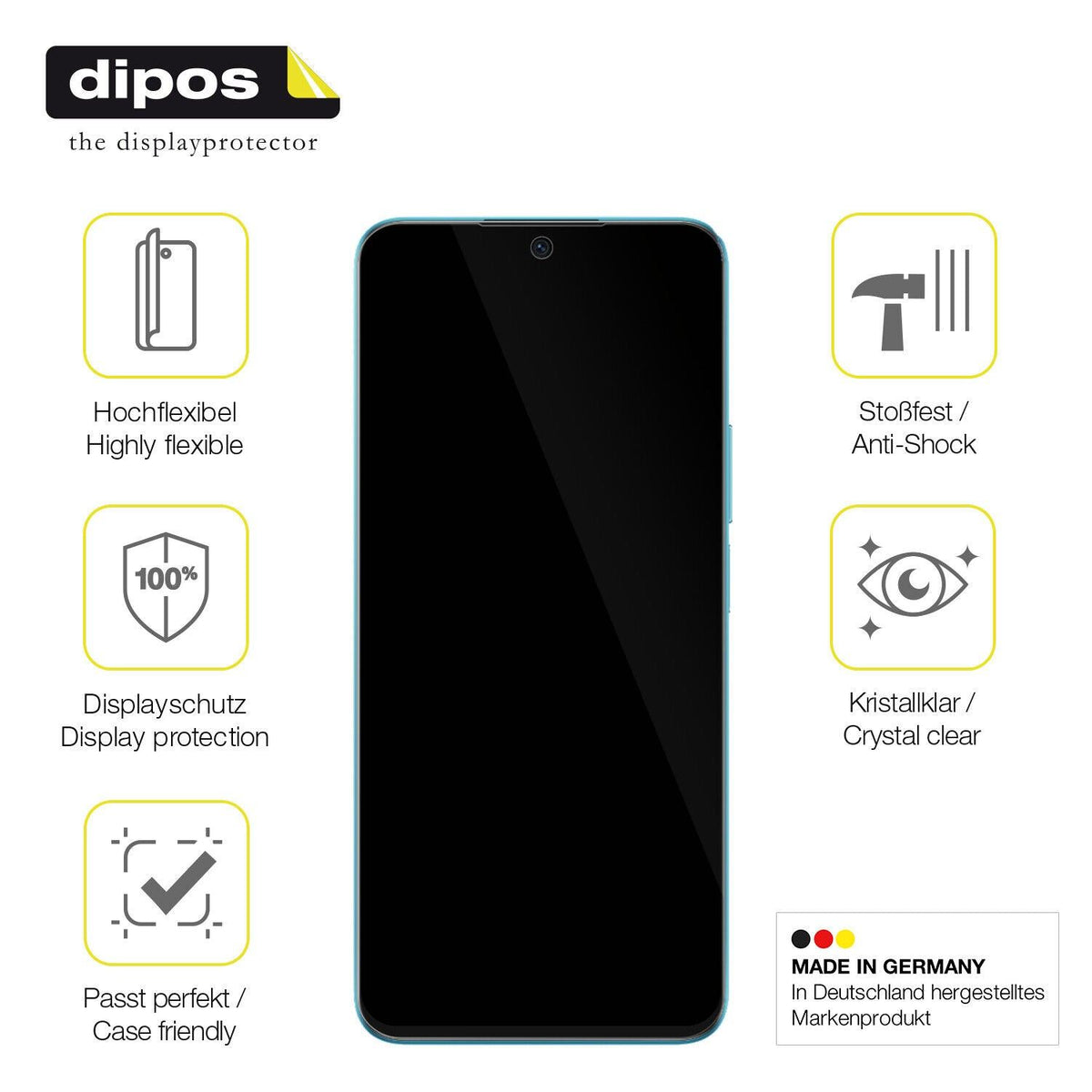 1x 3D Full Cover Schutzfolie für HONOR X8a