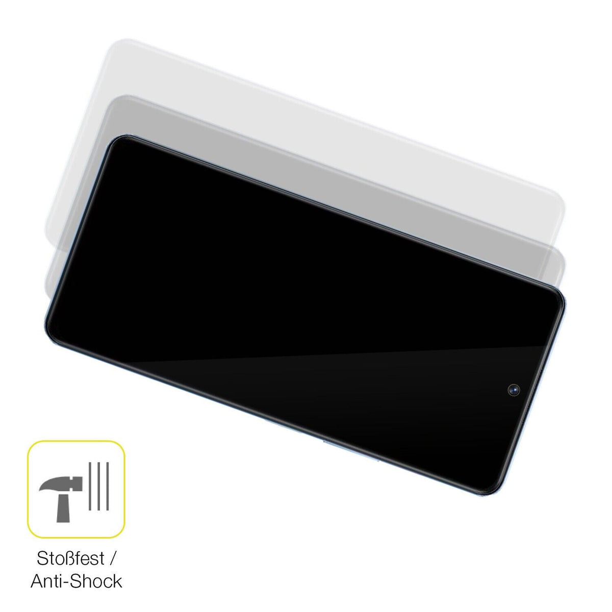 1x 3D Full Cover Schutzfolie für VIVO Y77