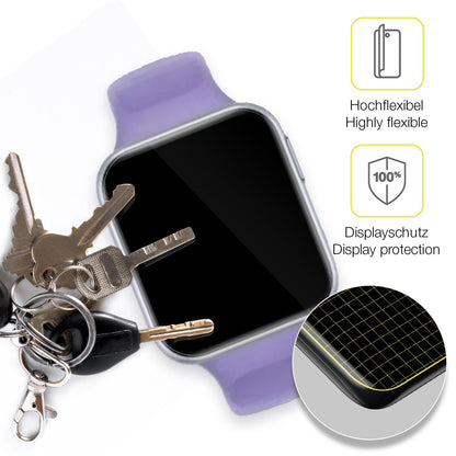 1x 3D Full Cover Schutzfolie für Oppo Watch SE
