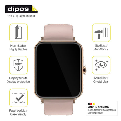 1x 3D Full Cover Schutzfolie für Noise Colorfit Pro 3 Assist