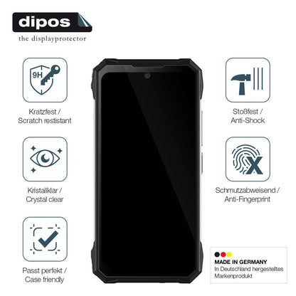1x 9H Schutzfolie für Doogee S89 Pro Panzerfolie