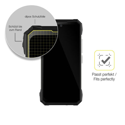 1x 3D Full Cover Schutzfolie für Doogee S89 Pro
