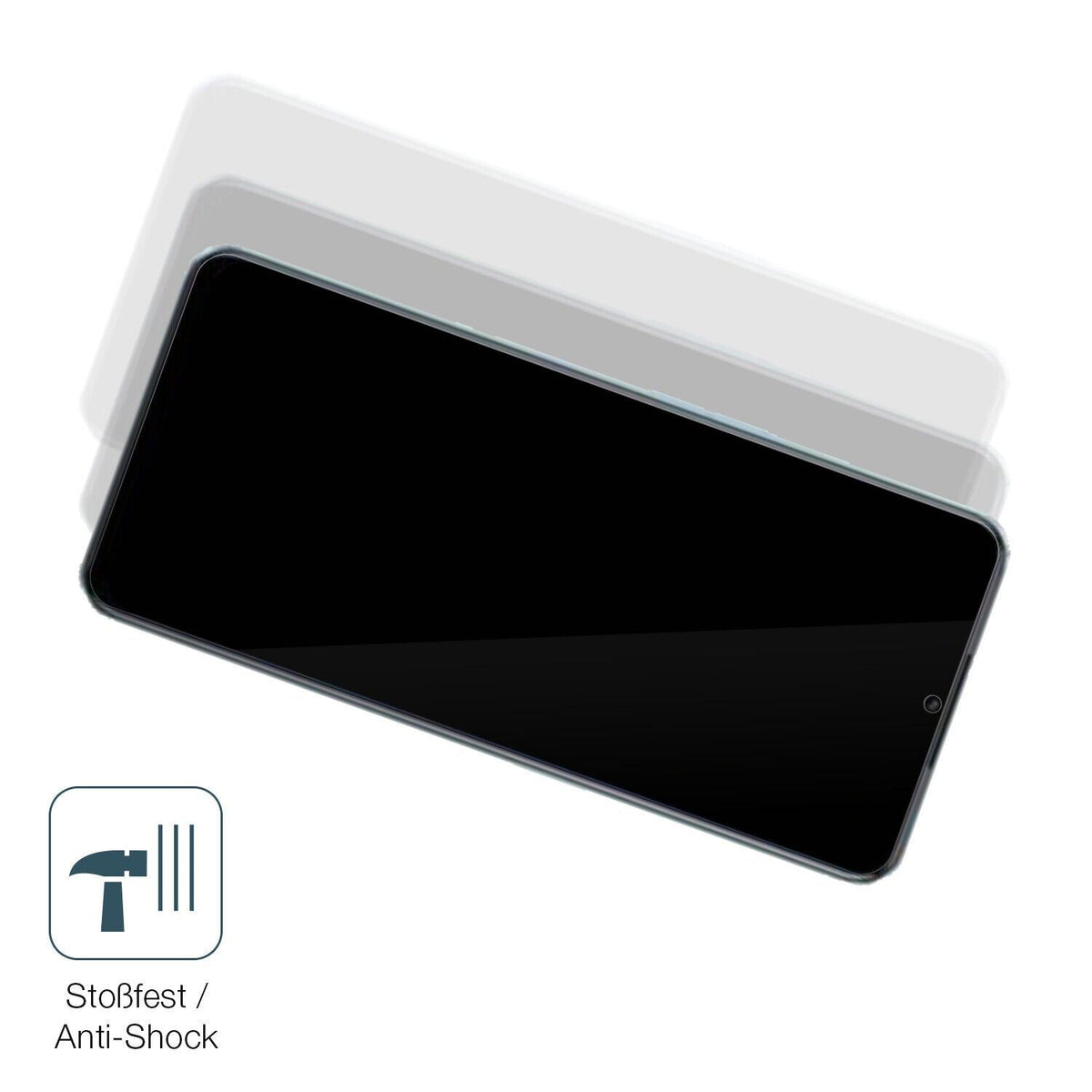 1x 9H Schutzfolie für OPPO A58x Panzerfolie