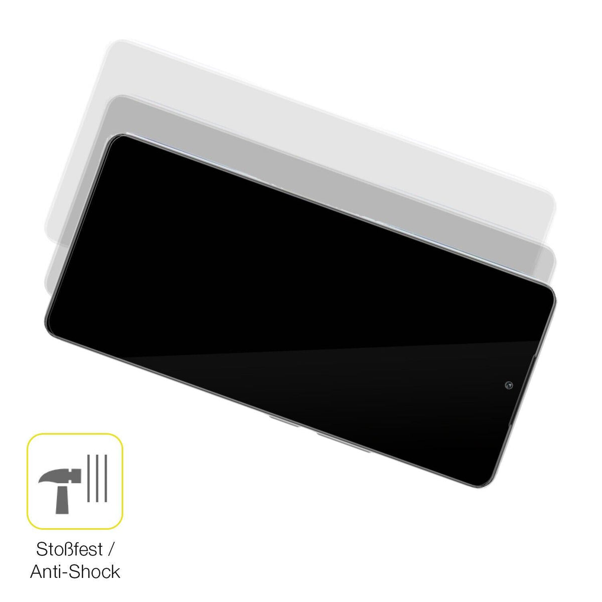 1x 3D Full Cover Schutzfolie für HONOR 80 GT