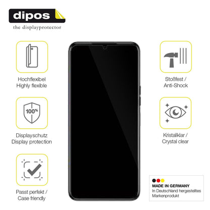 1x 3D Full Cover Schutzfolie für Tecno Spark 9T
