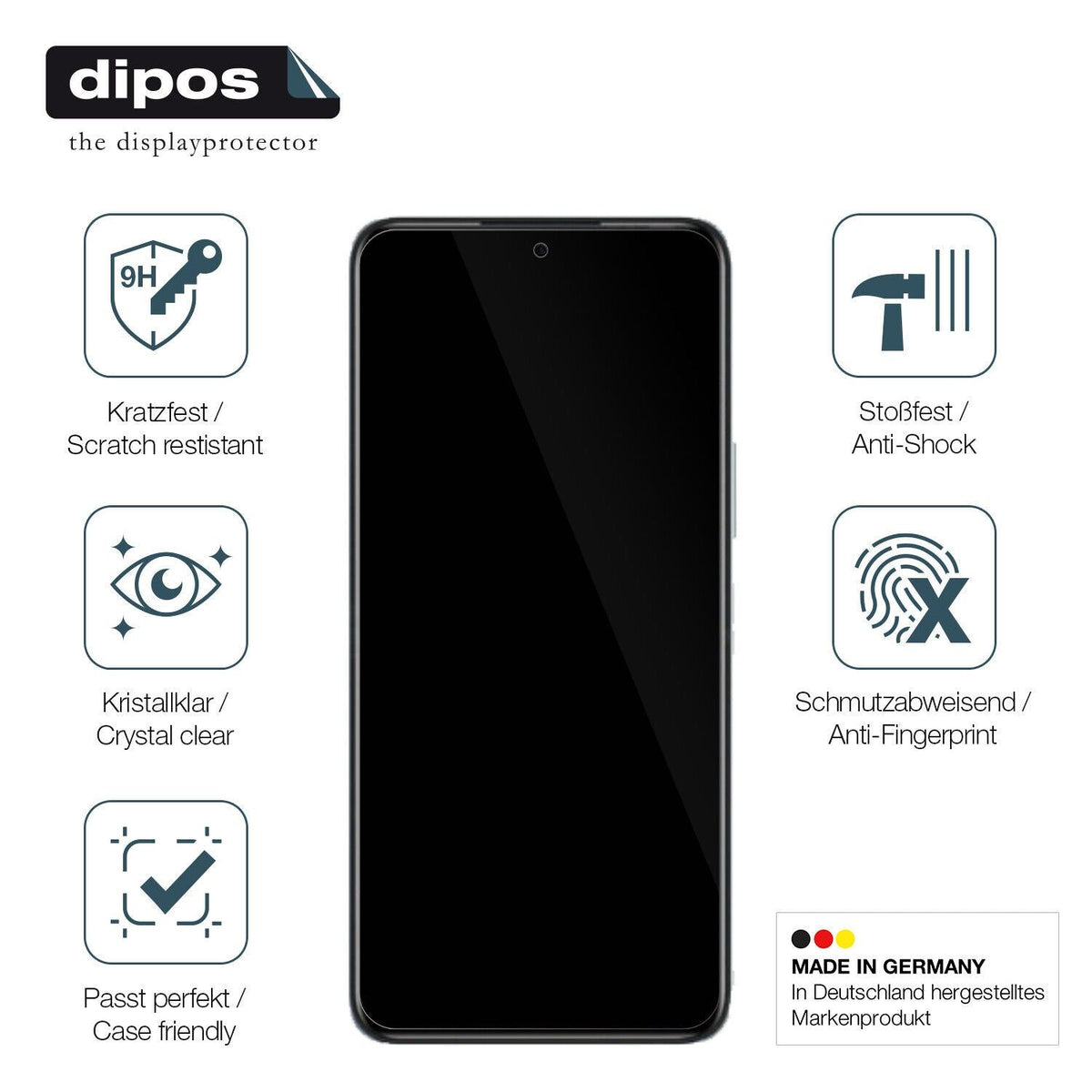 1x 9H Schutzfolie für Infinix Note 12 VIP Panzerfolie