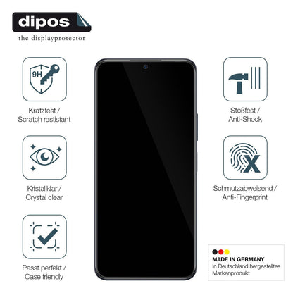 1x 9H Schutzfolie für Infinix Note 12 Pro 5G Panzerfolie