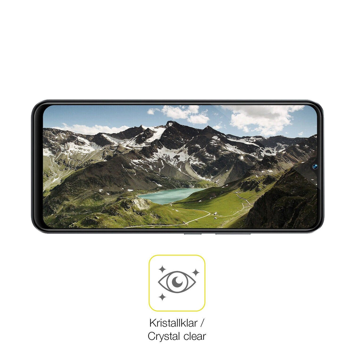 1x 3D Full Cover Schutzfolie für Vivo Y02