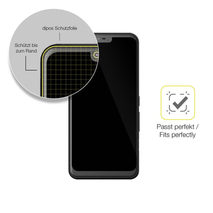 1x 3D Full Cover Schutzfolie für Fujitsu Arrows U