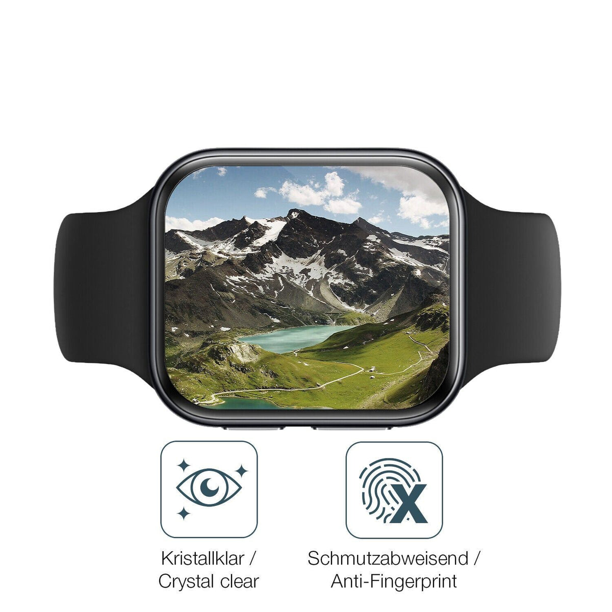 1x 9H Schutzfolie für OPPO Watch 3 Panzerfolie