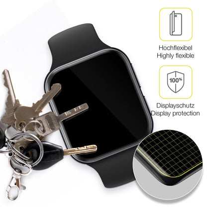 1x 3D Full Cover Schutzfolie für OPPO Watch 3