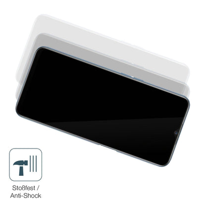 1x 9H Schutzfolie für OPPO A16 Panzerfolie