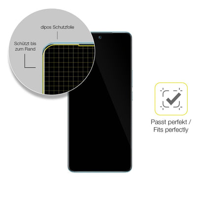 1x 3D Full Cover Schutzfolie für Vivo V25 Pro