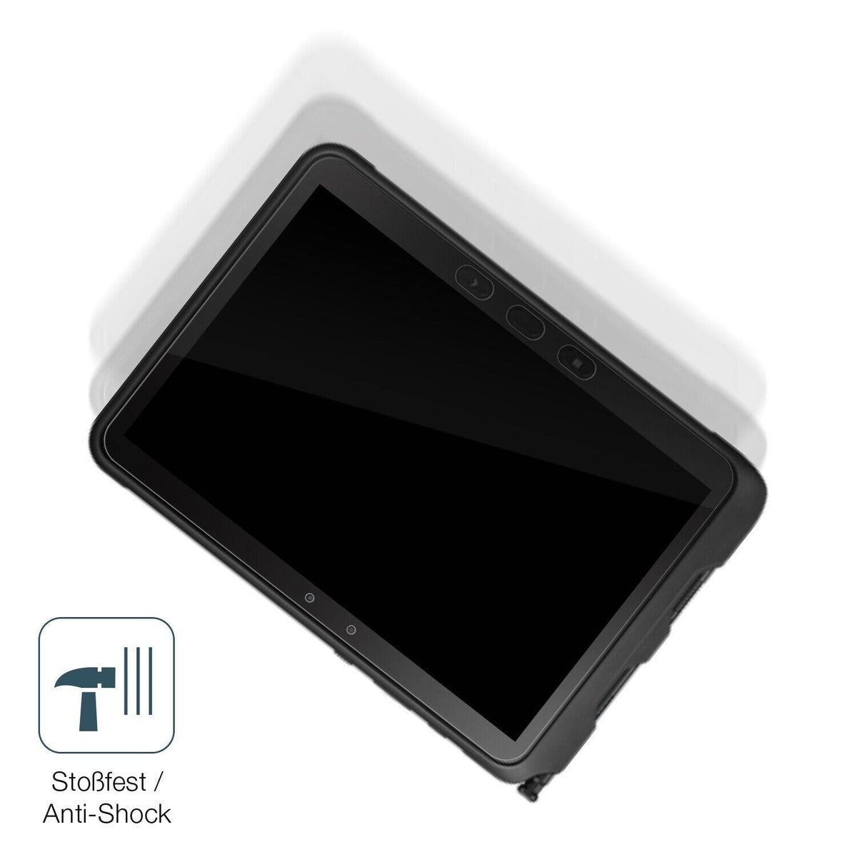 1x 9H Schutzfolie für Samsung Galaxy Tab Active 4 Pro Panzerfolie