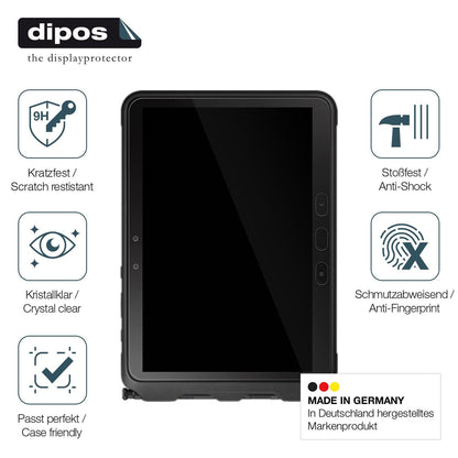 1x 9H Schutzfolie für Samsung Galaxy Tab Active 4 Pro Panzerfolie