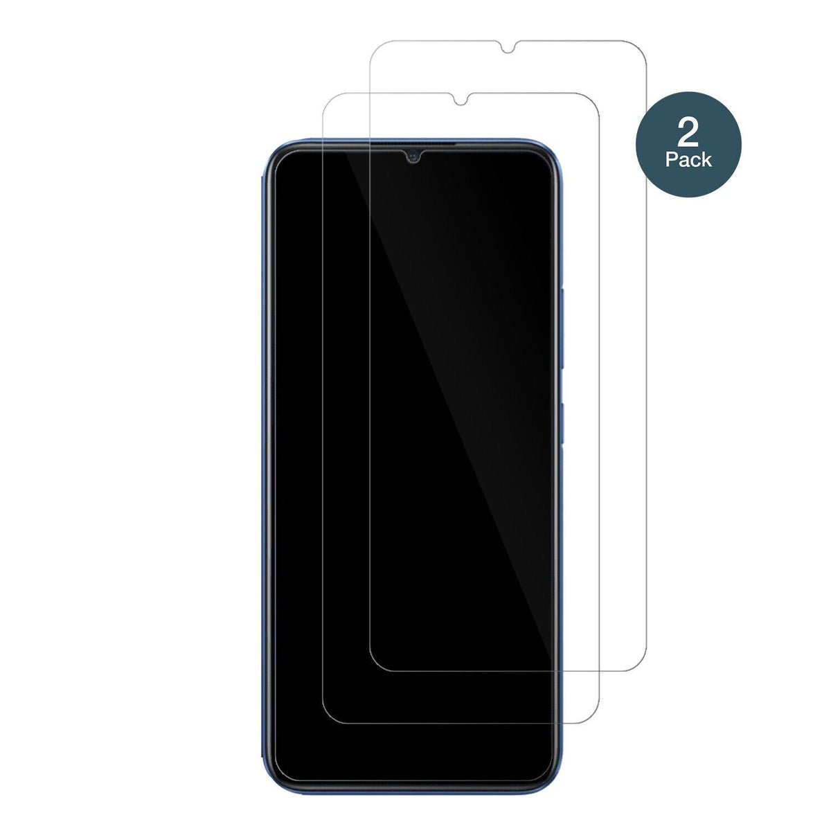 1x 9H Schutzfolie für Oppo Realme C3i Panzerfolie
