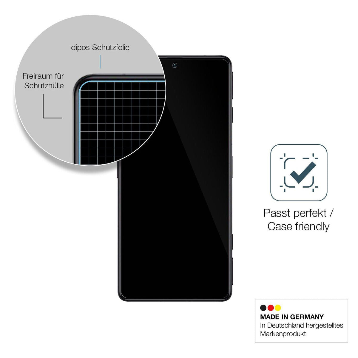 1x 9H Schutzfolie für Xiaomi Poco F4 Panzerfolie