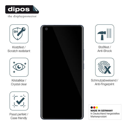 1x 9H Schutzfolie für VIVO X50 Pro Plus Panzerfolie