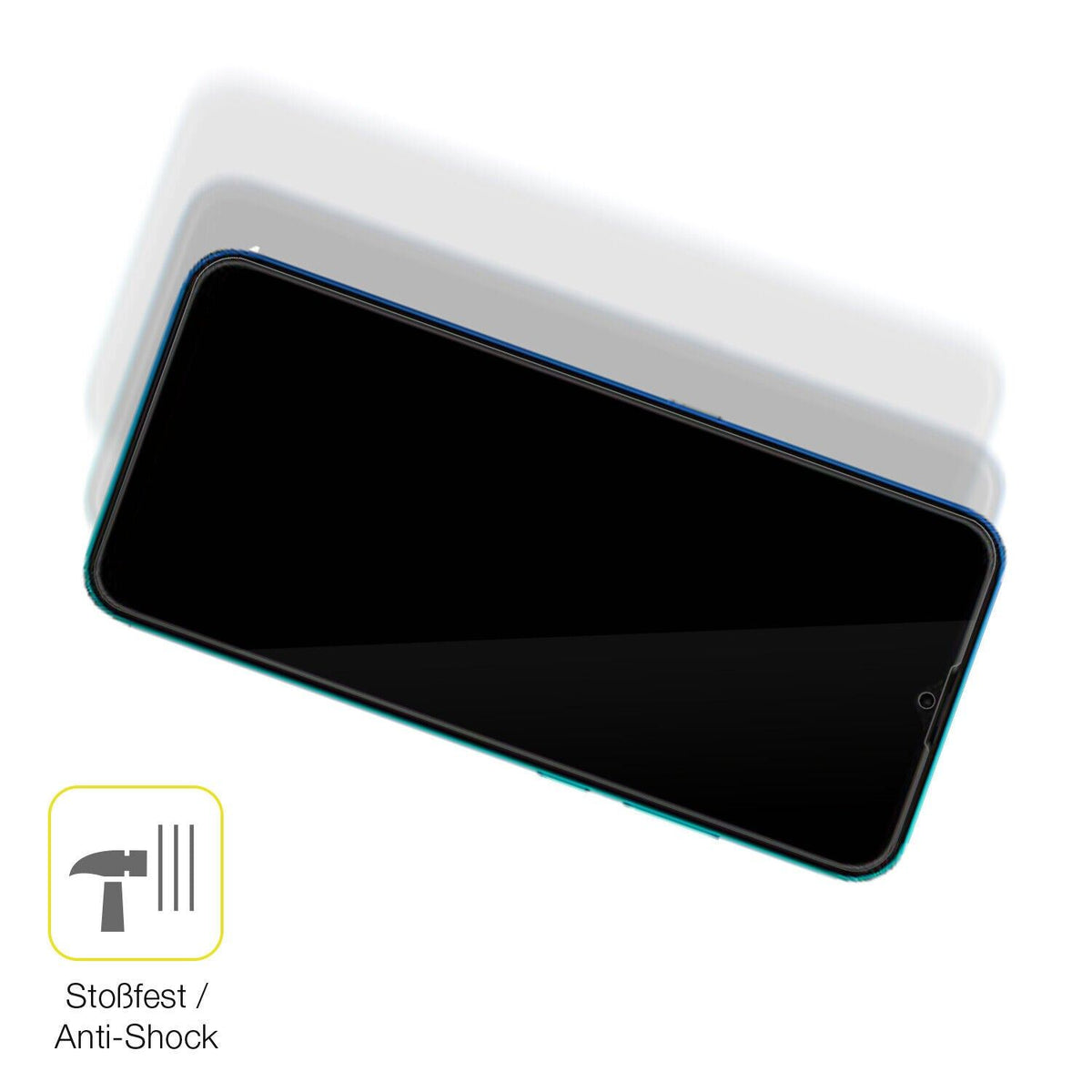 1x 3D Full Cover Schutzfolie für Hisense E60 Lite