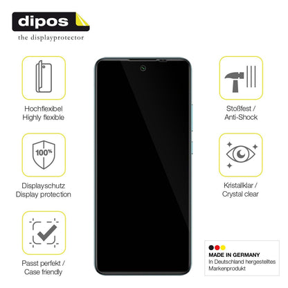 1x 3D Full Cover Schutzfolie für General Mobile GM22 Plus