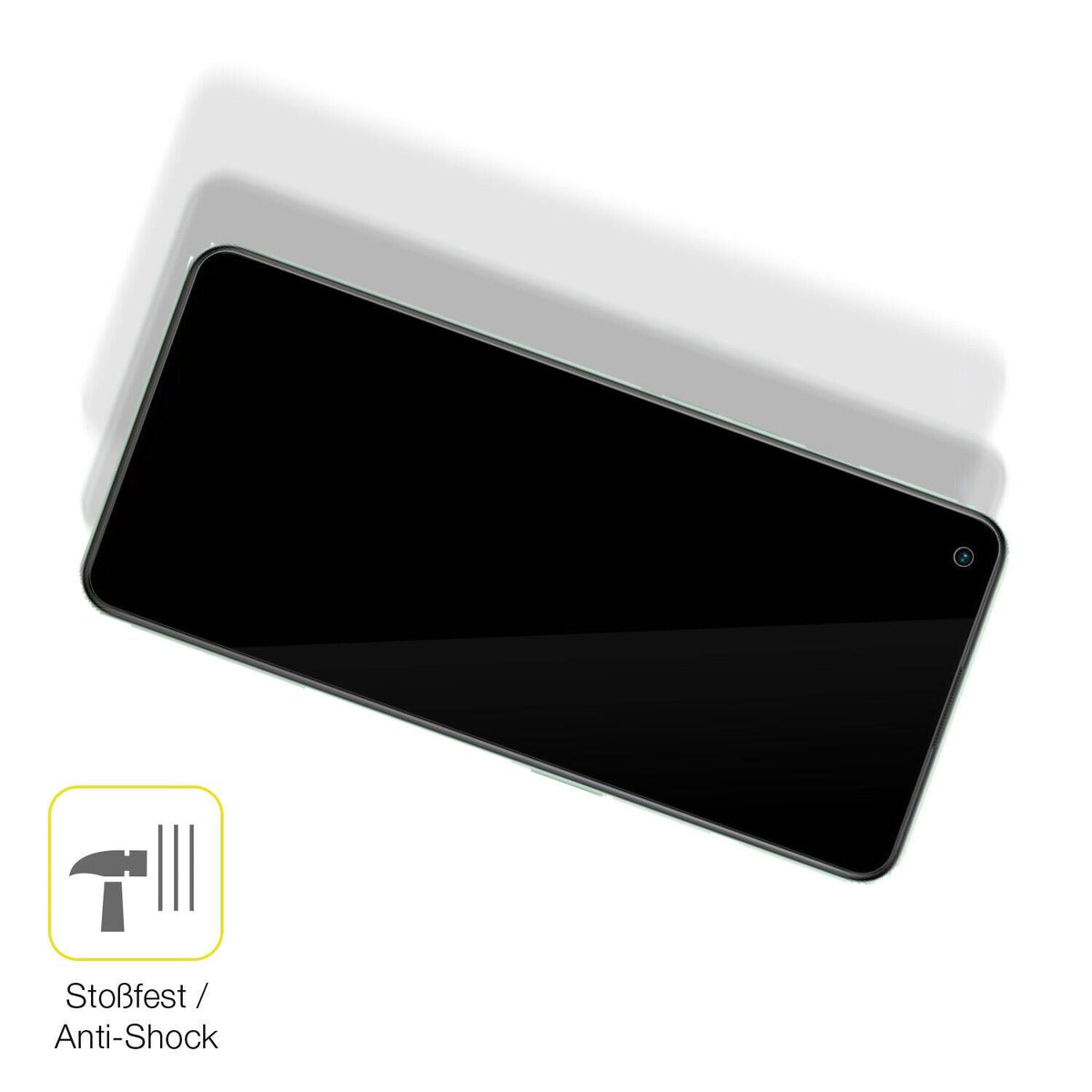 2x 3D Full Cover Schutzfolie für Oppo Reno8 Lite