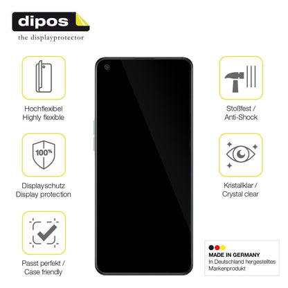 2x 3D Full Cover Schutzfolie für Oppo Reno7 Z 5G