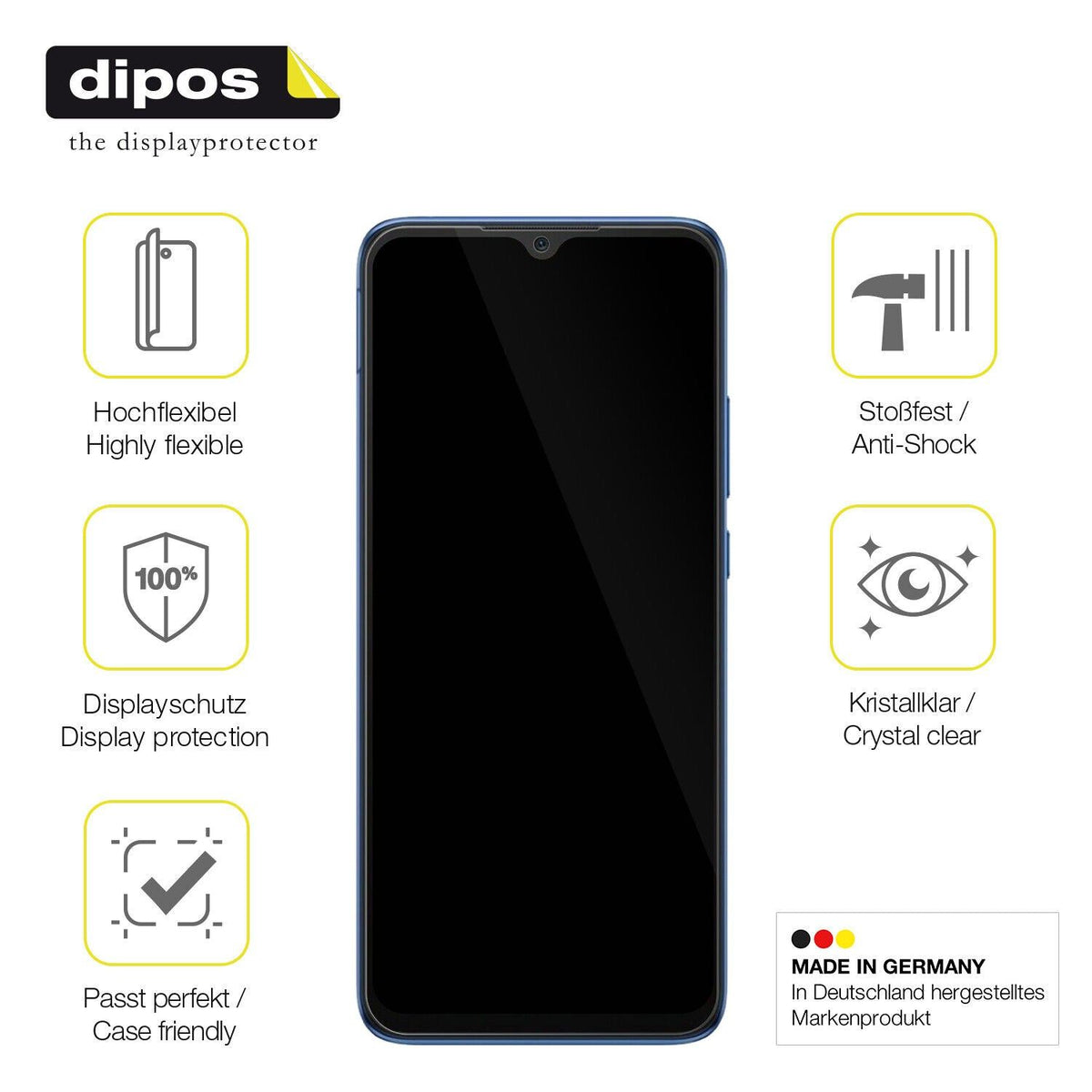 2x 3D Full Cover Schutzfolie für Xiaomi Redmi 10C