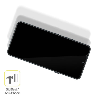 2x 3D Full Cover Schutzfolie für LG V50S ThinQ